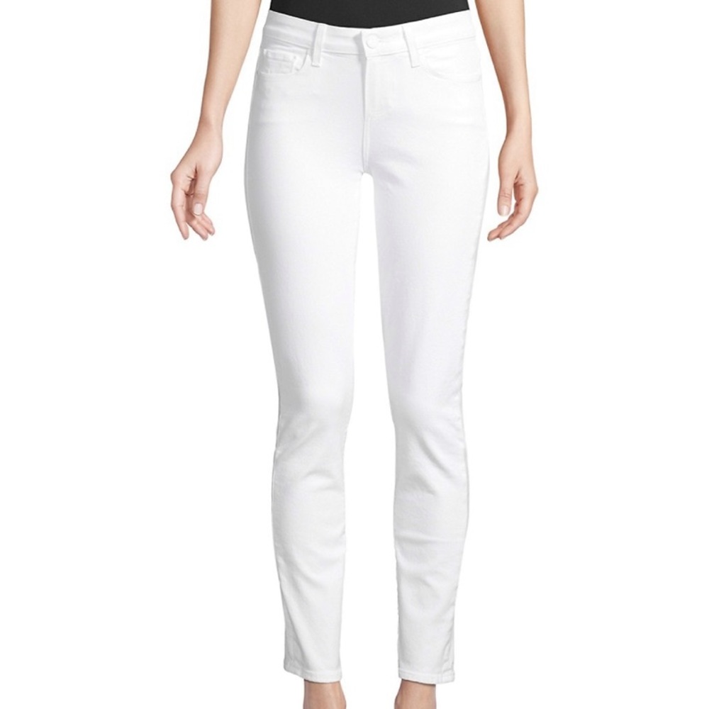 Paige skyline skinny white jeans